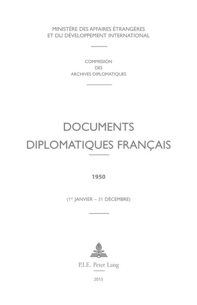 Documents diplomatiques français