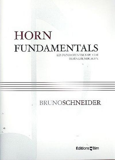 Horn Fundamentals (dt/en/frz)