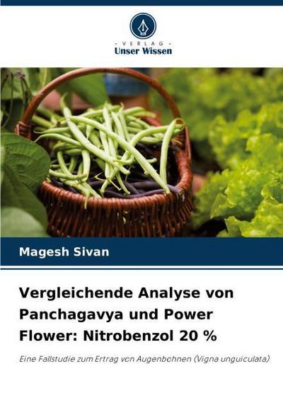 Vergleichende Analyse von Panchagavya und Power Flower: Nitrobenzol 20 %