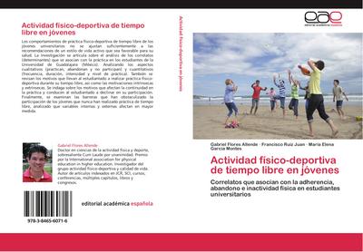 Actividad físico-deportiva de tiempo libre en jóvenes