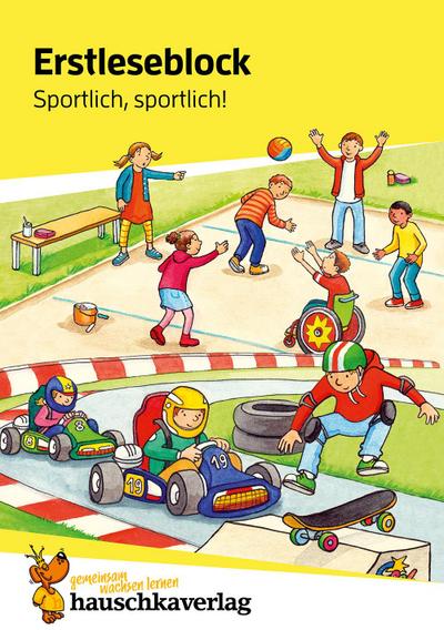 Lesen lernen 1. Klasse für Jungen und Mädchen - Sportlich, sportlich!