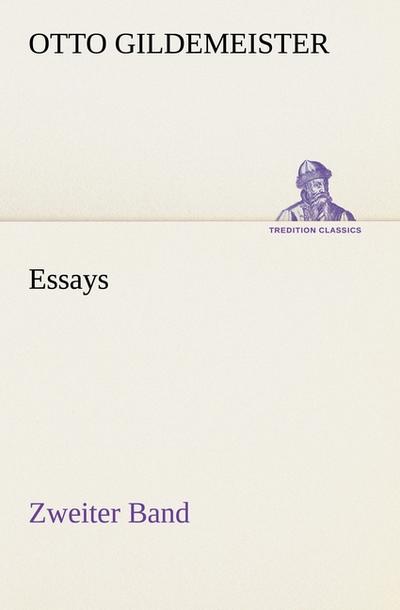 Essays - Zweiter Band