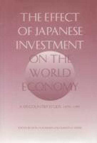 The Effect of Japanese Investment on the World Economy