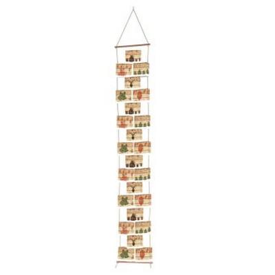 ROTH Adventskalender zum Befüllen - Adventsboxenkette `Hygge-Style` mit 24 Boxen zum befüllen