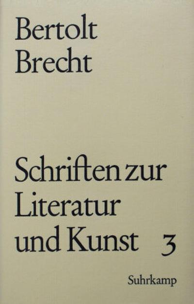 Schriften zur Literatur und Kunst, Geb 1934-1956