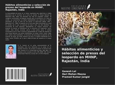 Hábitos alimenticios y selección de presas del leopardo en MHNP, Rajastán, India