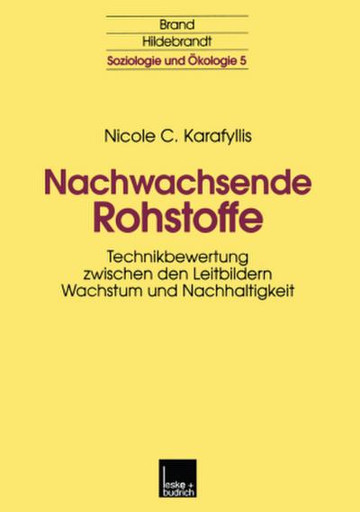 Nachwachsende Rohstoffe