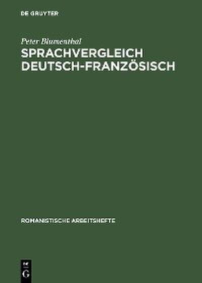 Sprachvergleich Deutsch-Französisch