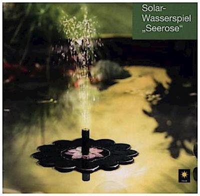 Solar-Wasserspiel Seerose