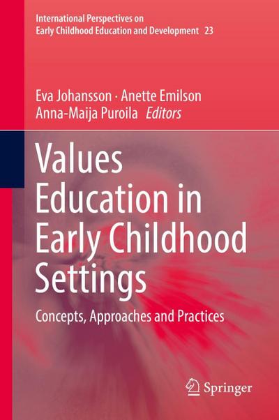 Values Education in Early Childhood Settings