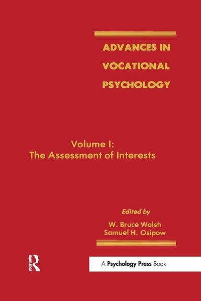 Advances in Vocational Psychology