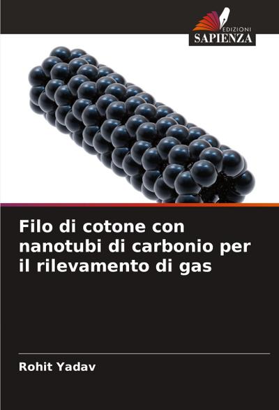 Filo di cotone con nanotubi di carbonio per il rilevamento di gas