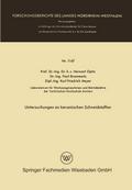 Untersuchungen an keramischen Schneidstoffen