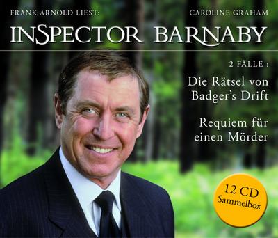 Inspector Barnaby - Die Rätsel von Badger’s Drift und Requiem für einen Mörder (Sammelbox), 12 Audio-CDs