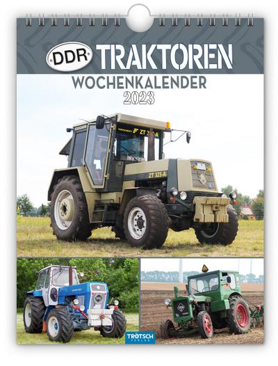 Wochenkalender "DDR-Traktoren" 2023
