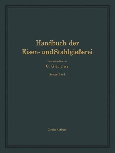 Handbuch der Eisen- und Stahlgießerei