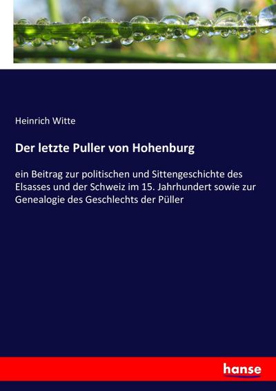 Der letzte Puller von Hohenburg