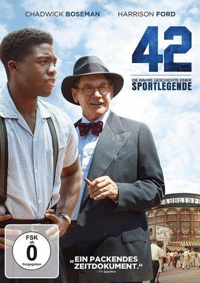 42 - Die wahre Geschichte einer Sportlegende, 1 DVD