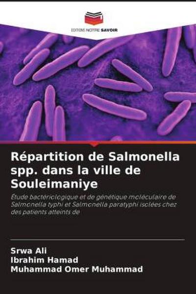 Répartition de Salmonella spp. dans la ville de Souleimaniye