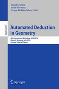Automated Deduction in Geometry