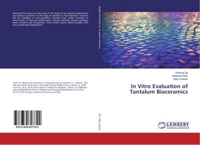 In Vitro Evaluation of Tantalum Bioceramics