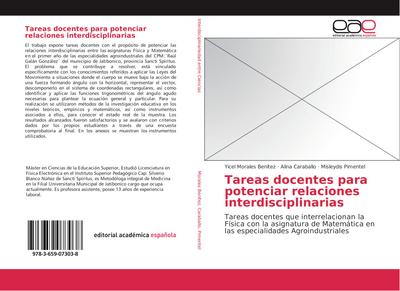 Tareas docentes para potenciar relaciones interdisciplinarias