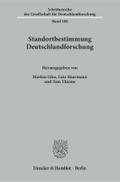 Standortbestimmung Deutschlandforschung