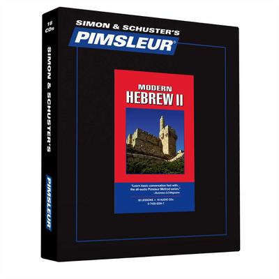Pimsleur Hebrew Level 2 CD: Learn to Speak and Understand Hebrew with Pimsleur Language Programs