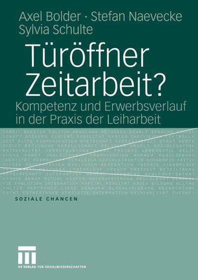 Türöffner Zeitarbeit?