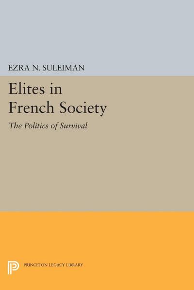 Elites in French Society