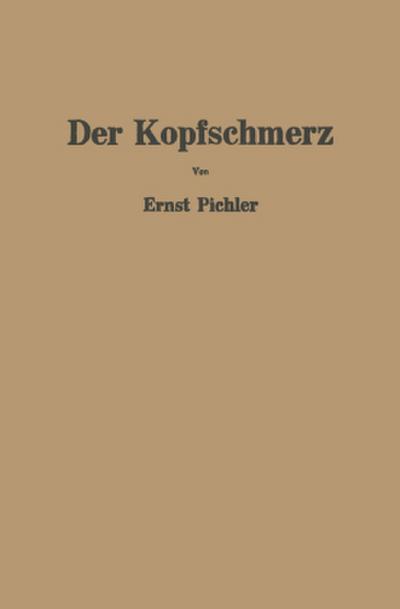 Der Kopfschmerz