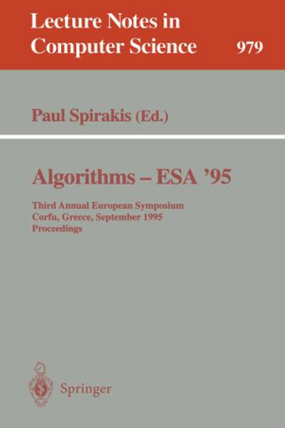 Algorithms - ESA ’95
