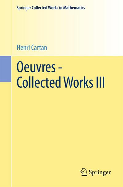 Oeuvres - Collected Works III