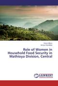 Role of Women in Household Food Security in Mathio