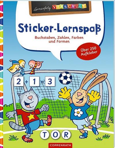 Sticker-Lernspaß (Fußball)