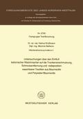 Untersuchungen über den Einfluß kationischer Weichmacher auf die Trockenanschmutzung, Schmutzentfernung und -redeposition waschbarer Textilien aus Baumwolle und Polyester/Baumwolle