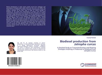 Biodiesel production from Jatropha curcas