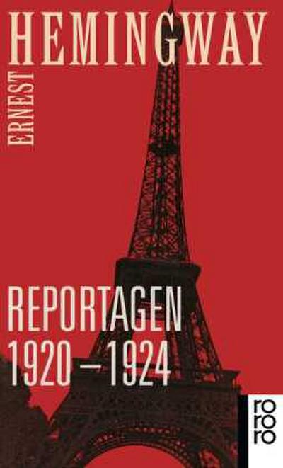 Reportagen 1920 - 1924