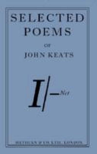 Keats John: Twenty Poems from John Keats