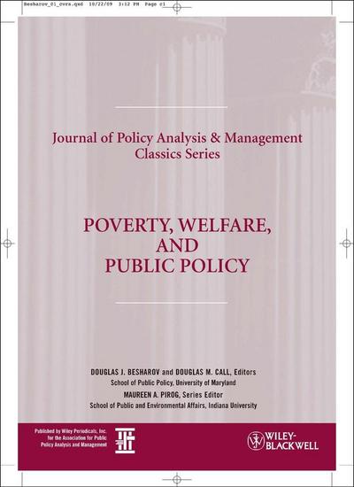 Poverty, Welfare, and Public Policy