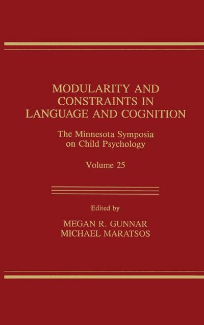 Modularity and Constraints in Language and Cognition