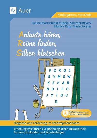 Anlaute hören, Reime finden, Silben klatschen