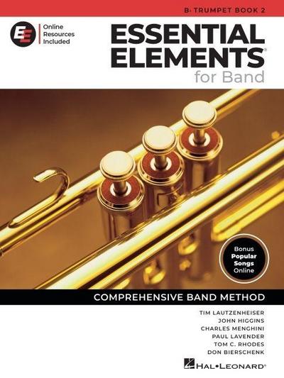 Essential Elements for Band - BB Trumpet Book 2 with Online Audio and Video