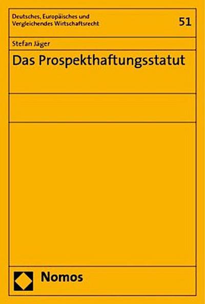 Das Prospekthaftungsstatut