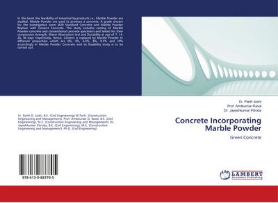 Concrete Incorporating Marble Powder