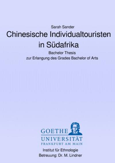Chinesische Individualtouristen in Südafrika