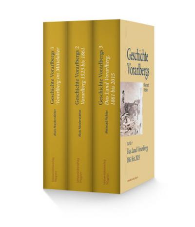 Geschichte Vorarlbergs, 3 Bde.