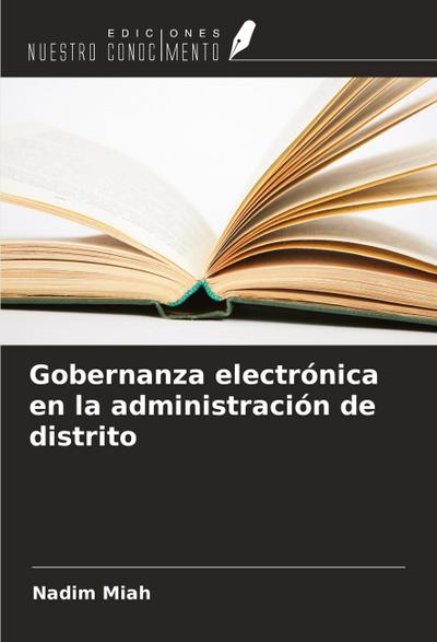 Gobernanza electrónica en la administración de distrito