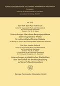 Untersuchungen über ebene Beugungsprobleme elektro