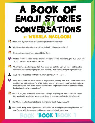 A BOOK OF EMOJI STORIES AND CONVERSATIONS  BOOK 1